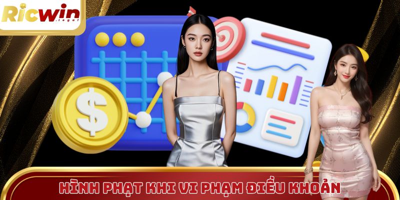 Những hình phạt được áp dụng khi người chơi vi phạm điều khoản cá cược